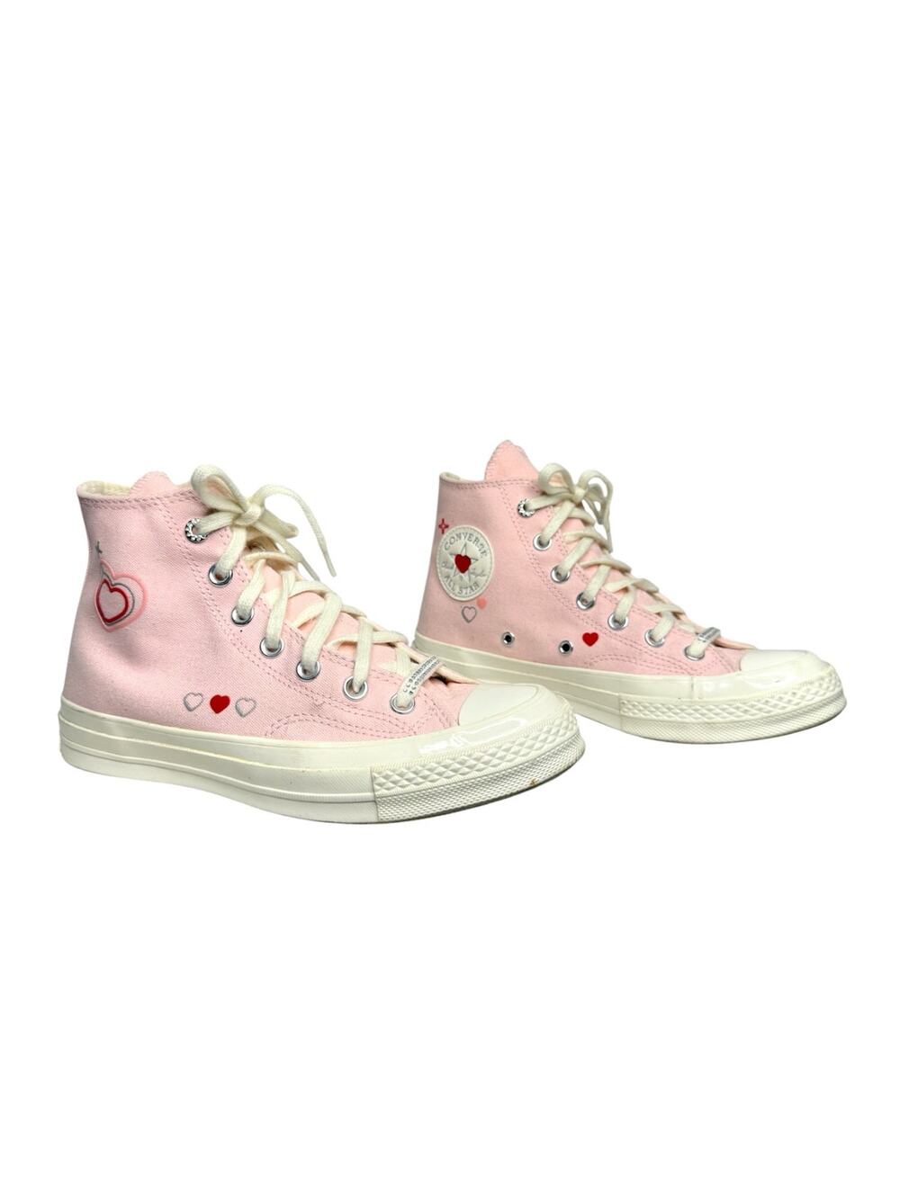 CONVERSE Chuck Taylor 70 hi y2k Heart Sneakers High Top Lace Up Pink 7